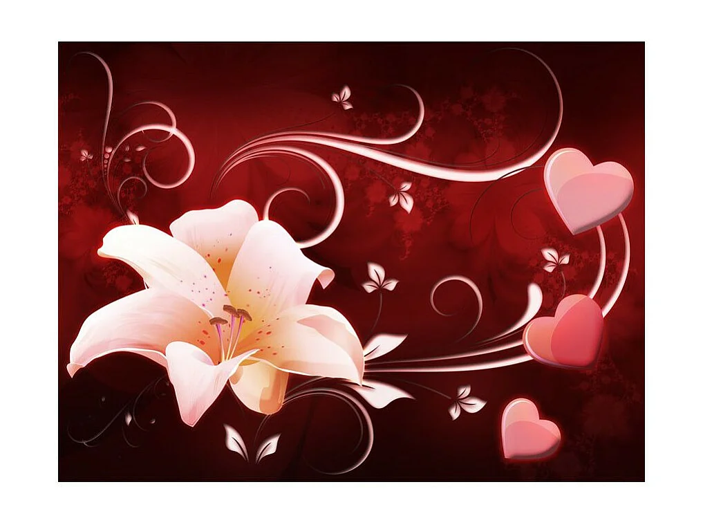 Papier Peint "Love Message" 270 x 350 cm