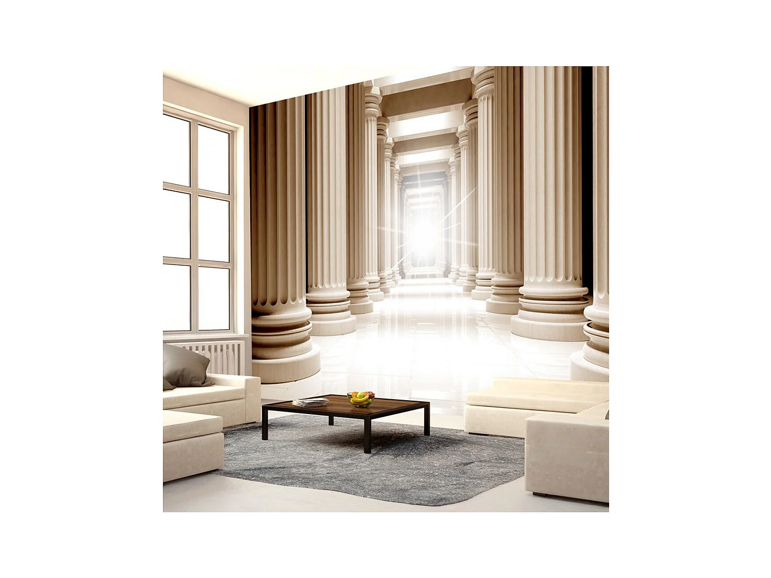 Papier Peint "In the Ancient Pantheon" 175 x 250 cm