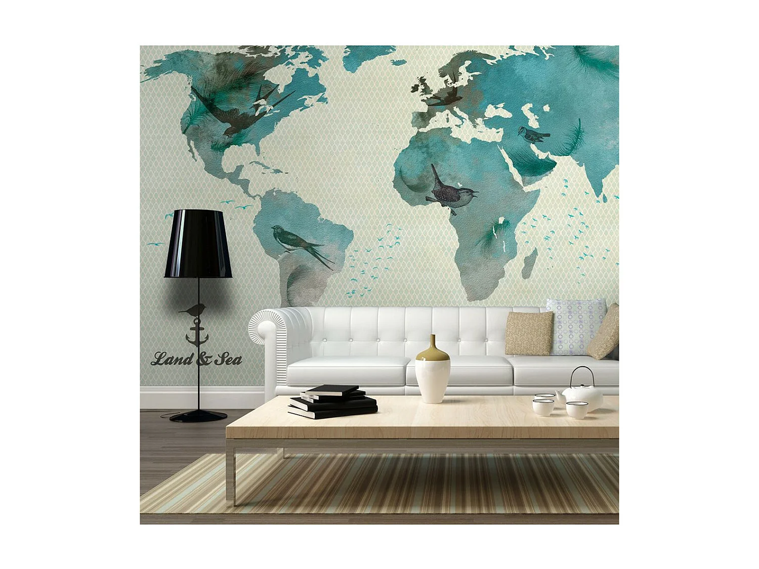 Papier Peint "A Bird's World" 193 x 250 cm