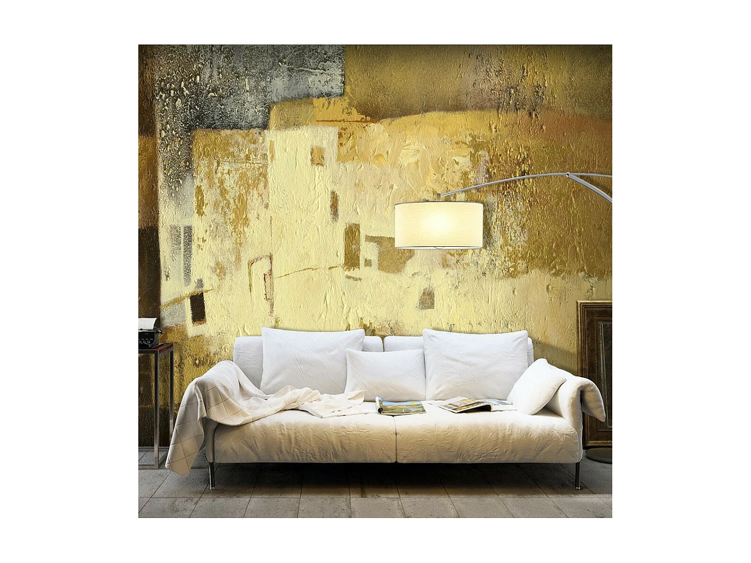 Papier Peint "Golden Oddity" 175 x 250 cm