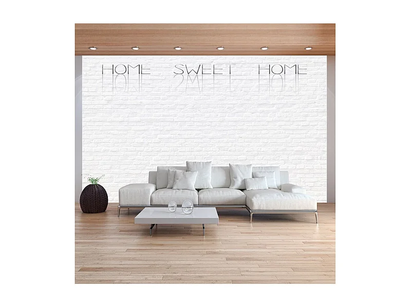 Papier Peint "Home Sweet Home Wall" 105 x 150 cm