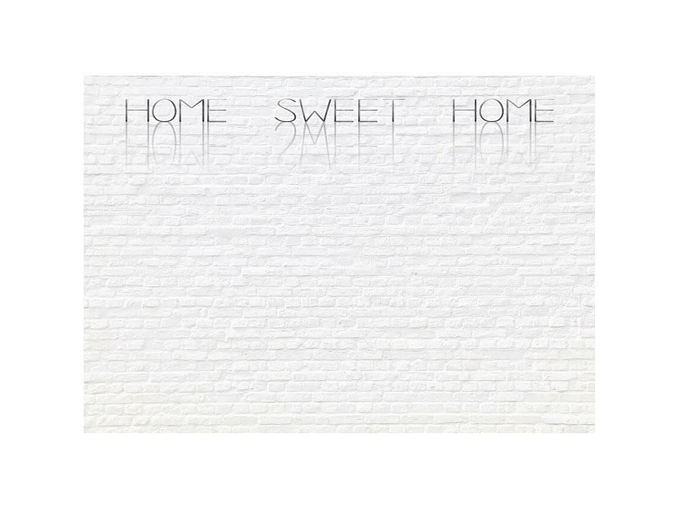 Papier Peint "Home Sweet Home Wall" 105 x 150 cm