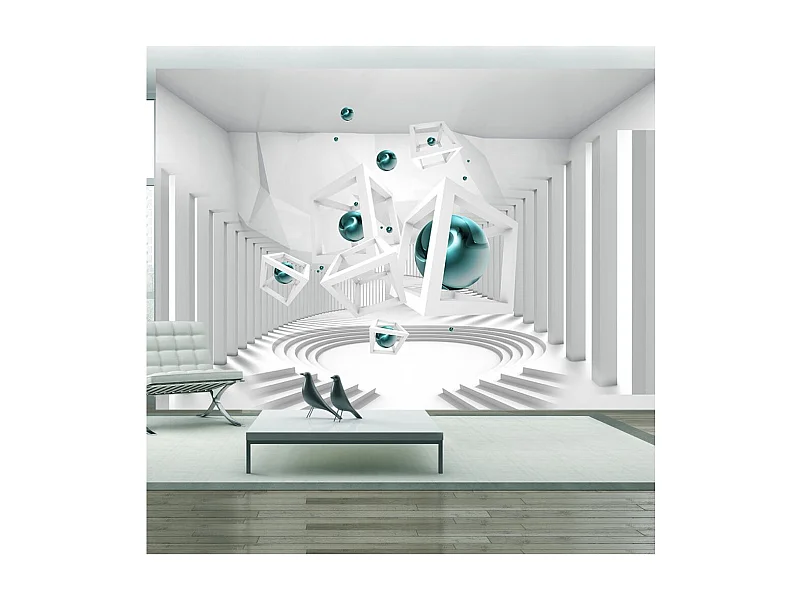 Papier Peint "Corridor of Geometry" 245 x 350 cm