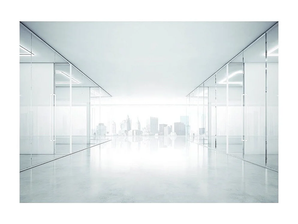 Papier Peint "White City" 245 x 350 cm