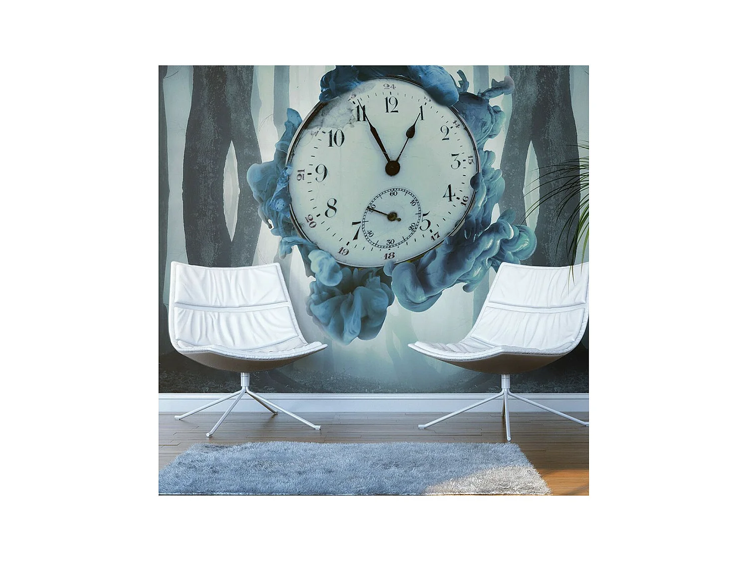 Papier Peint "Surrealism of Time" 193 x 250 cm