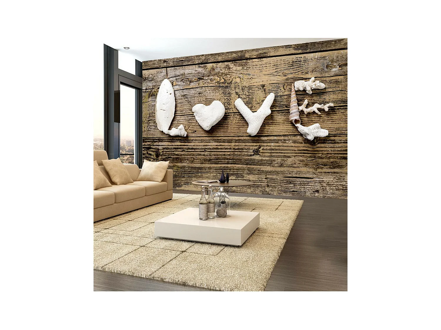 Papier Peint "Declaration of Love" 105 x 150 cm