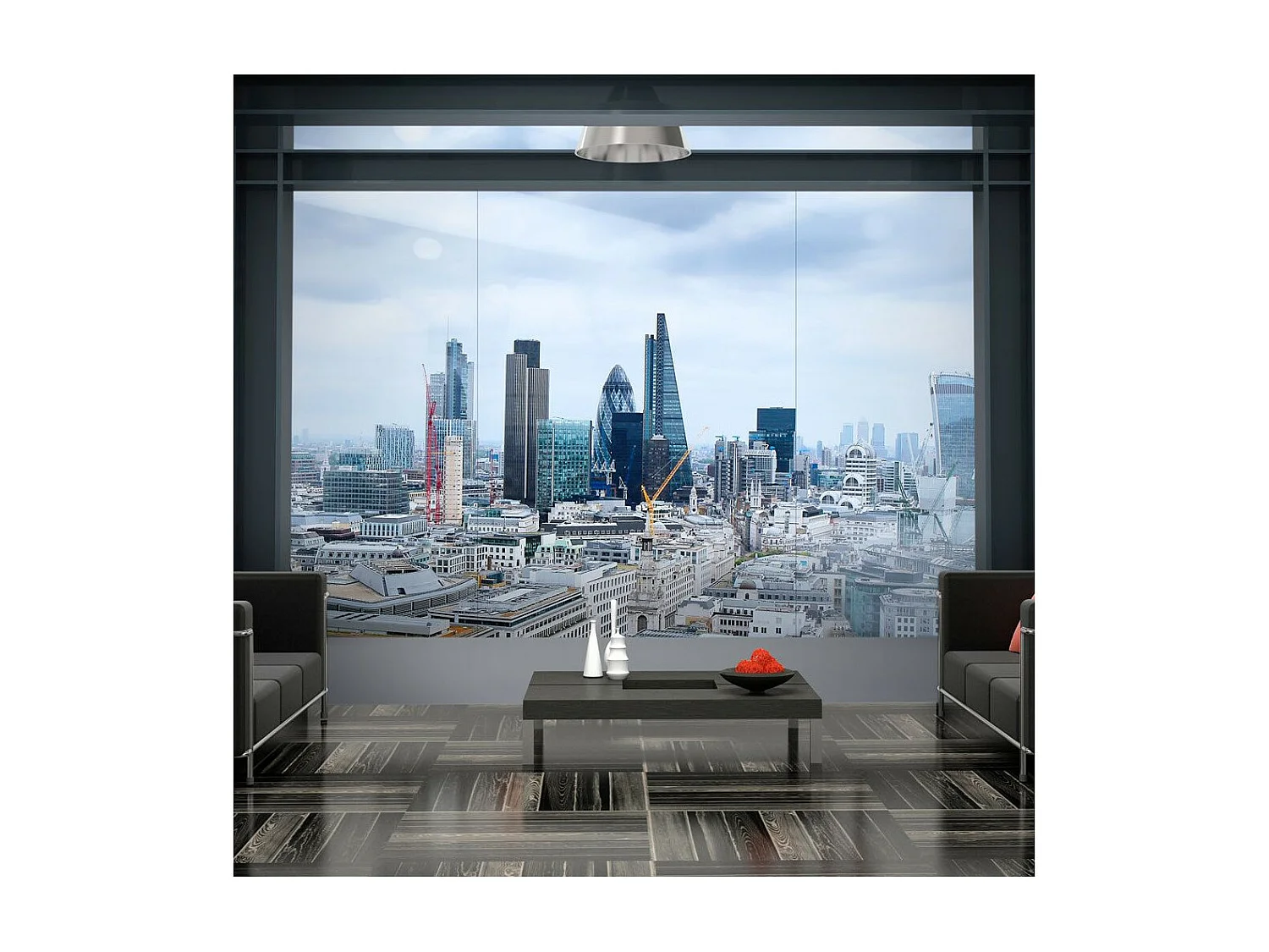 Papier Peint "City View London" 245 x 350 cm