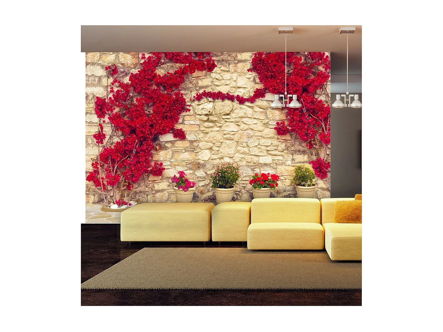 Papier Peint "Warm Afternoon" 175 x 250 cm