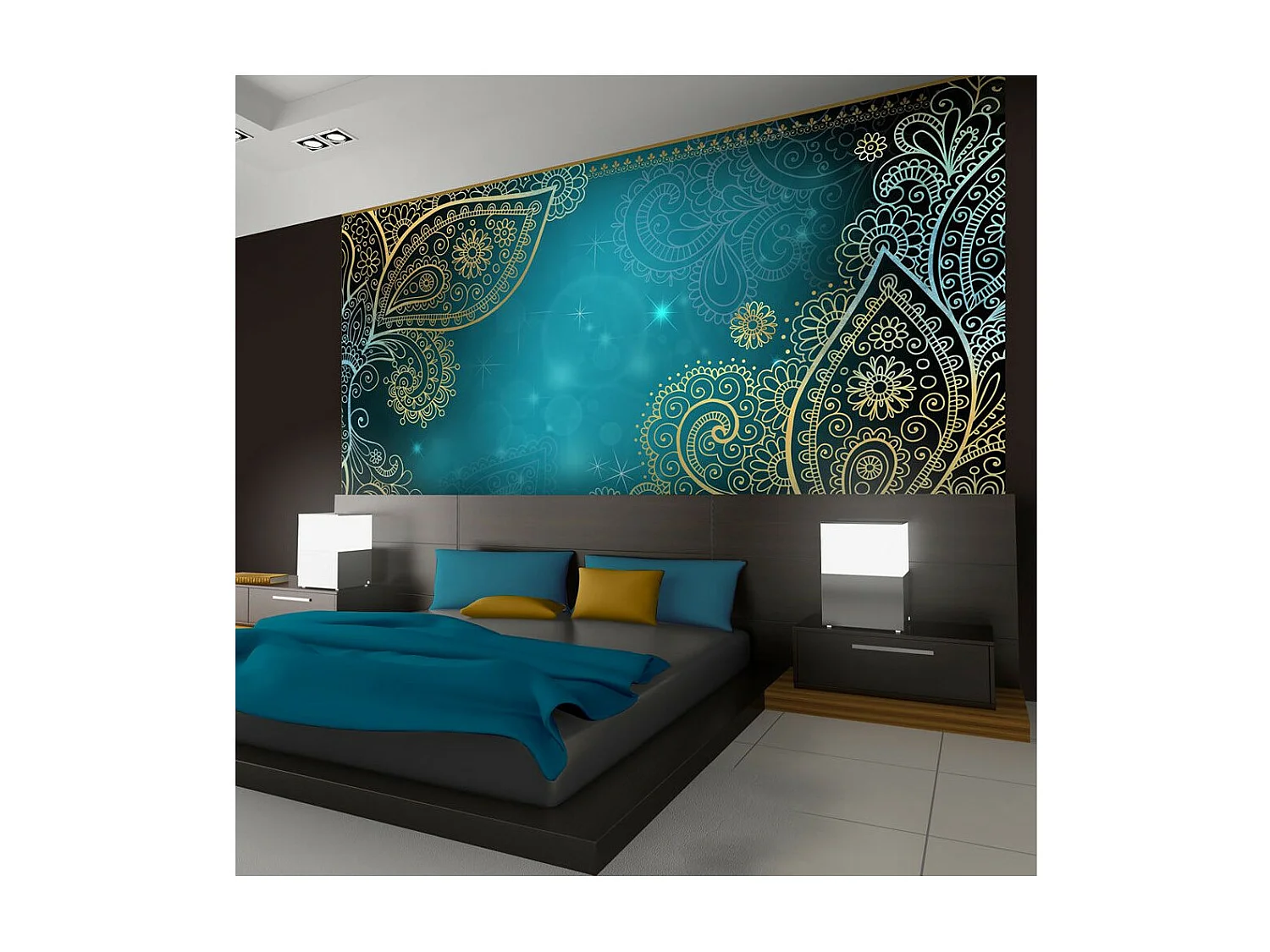 Papier Peint "Oriental Wings" 140 x 200 cm