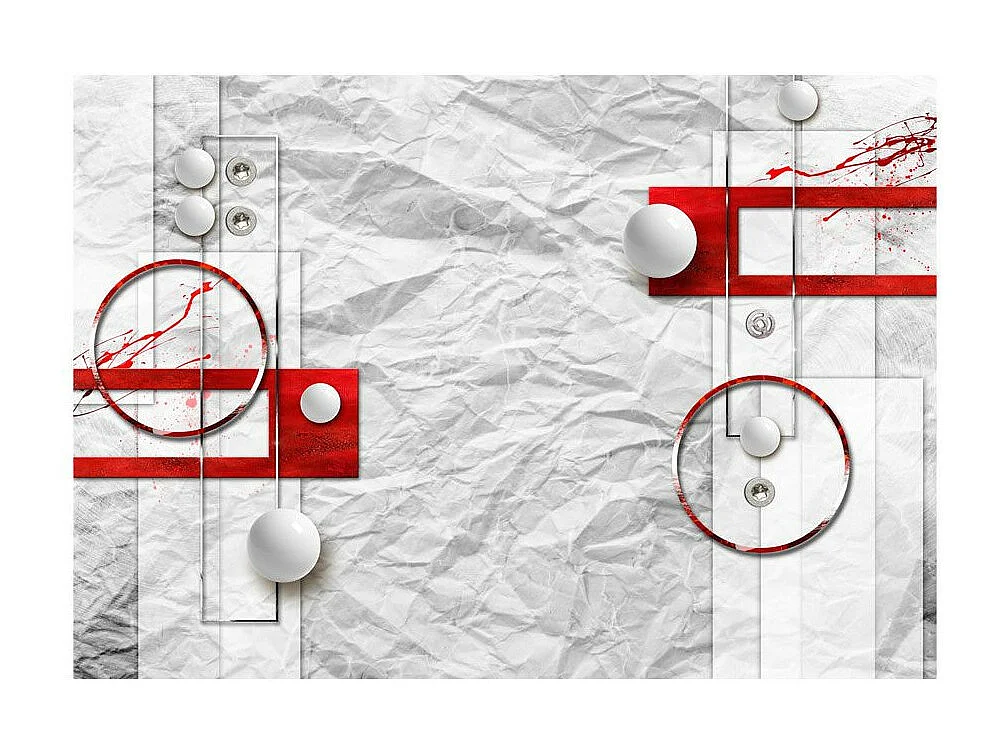 Papier Peint "Paper Abstraction" 140 x 200 cm