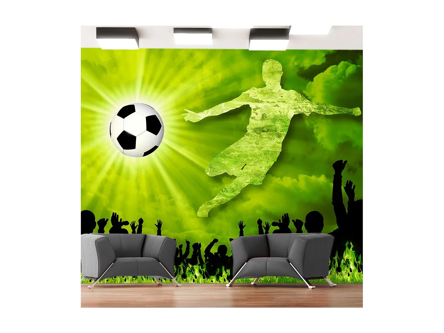 Papier Peint "Victory!" 140 x 200 cm