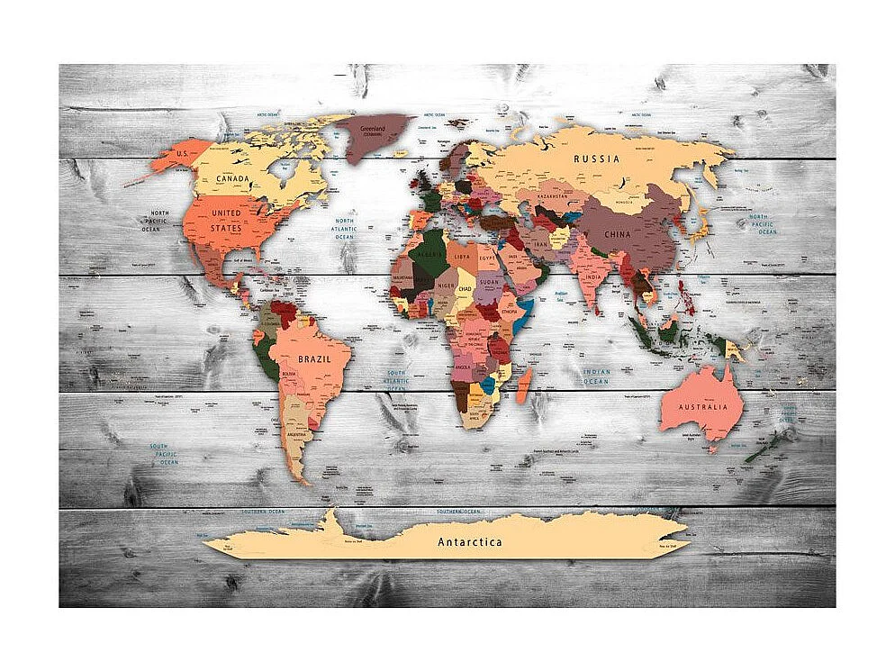 Papier Peint "Direction : World" 245 x 350 cm