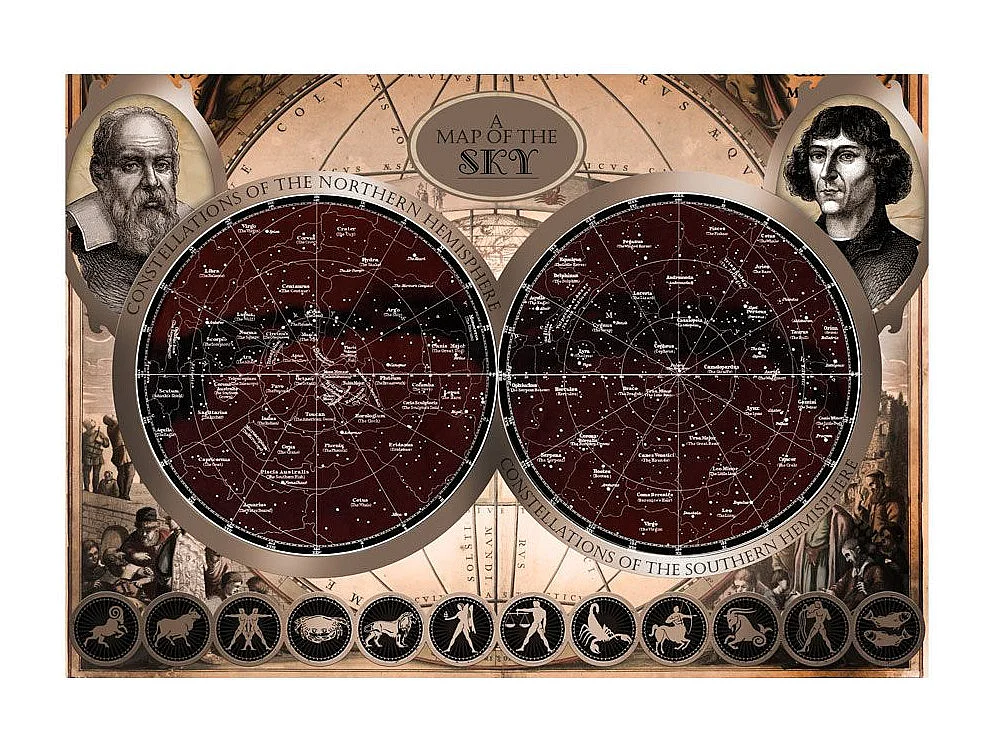 Papier Peint "Map of the Sky" 140 x 200 cm
