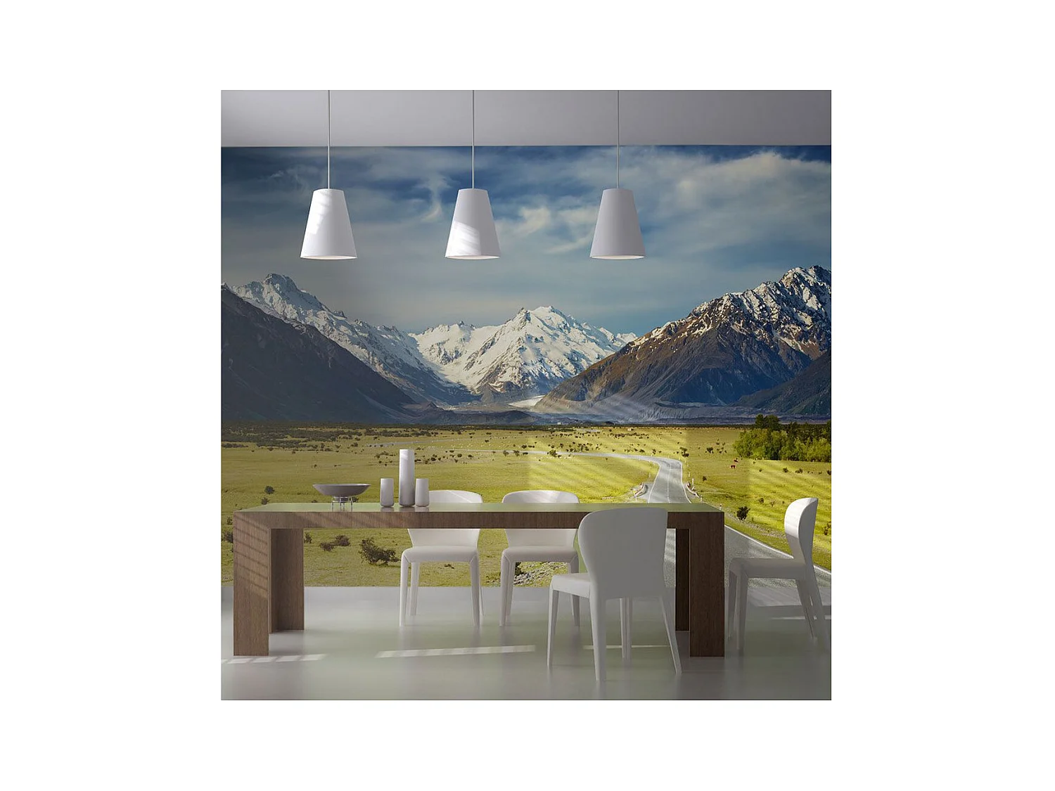 Papier Peint "Southern Alps, New Zealand" 270 x 350 cm