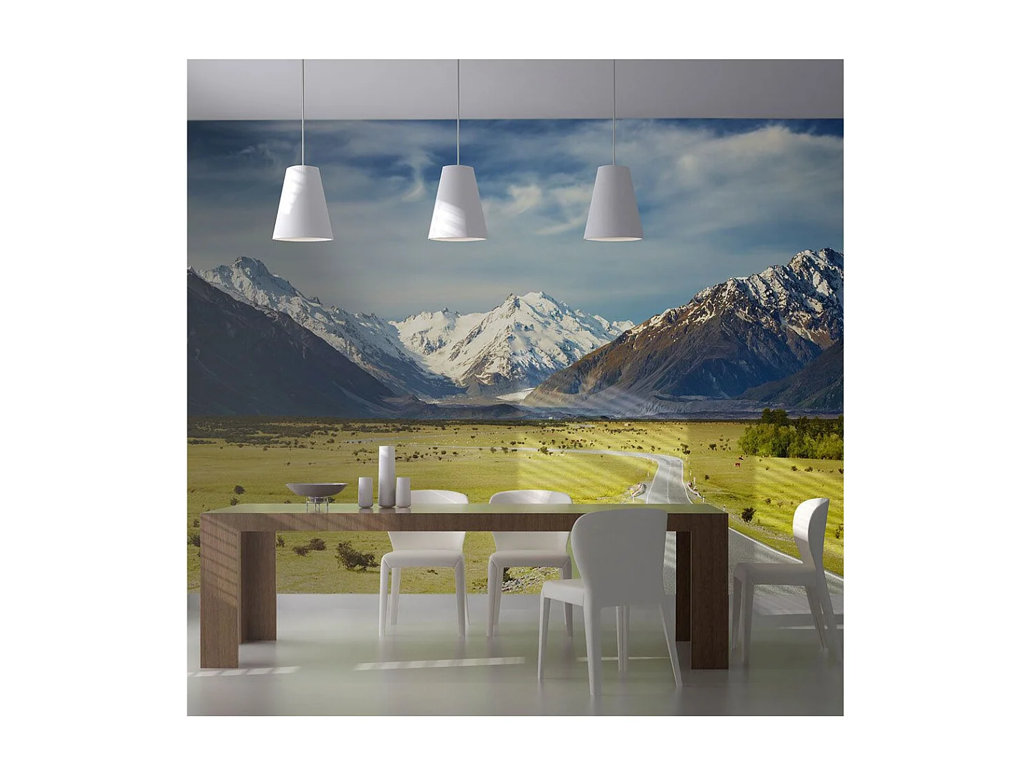 Papier Peint "Southern Alps, New Zealand" 270 x 350 cm