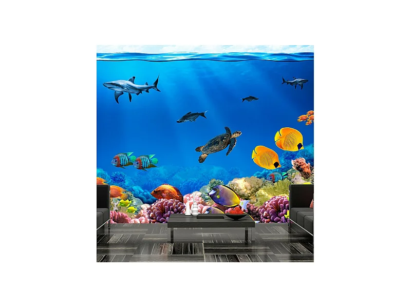 Papier Peint "Underwater Kingdom" 70 x 100 cm