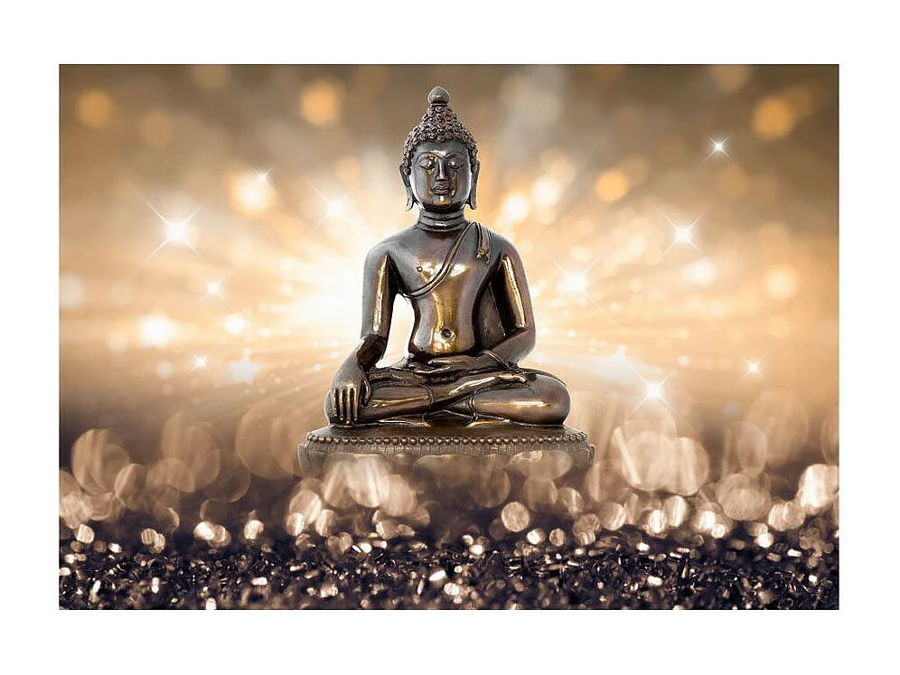 Papier Peint "Golden Enlightenment" 245 x 350 cm