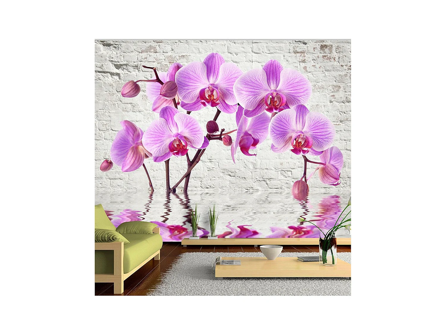 Papier Peint "Purple Delight" 245 x 350 cm