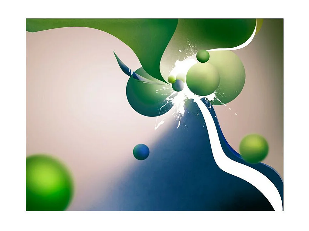 Papier Peint "Explosion Géométrique" 270 x 350 cm