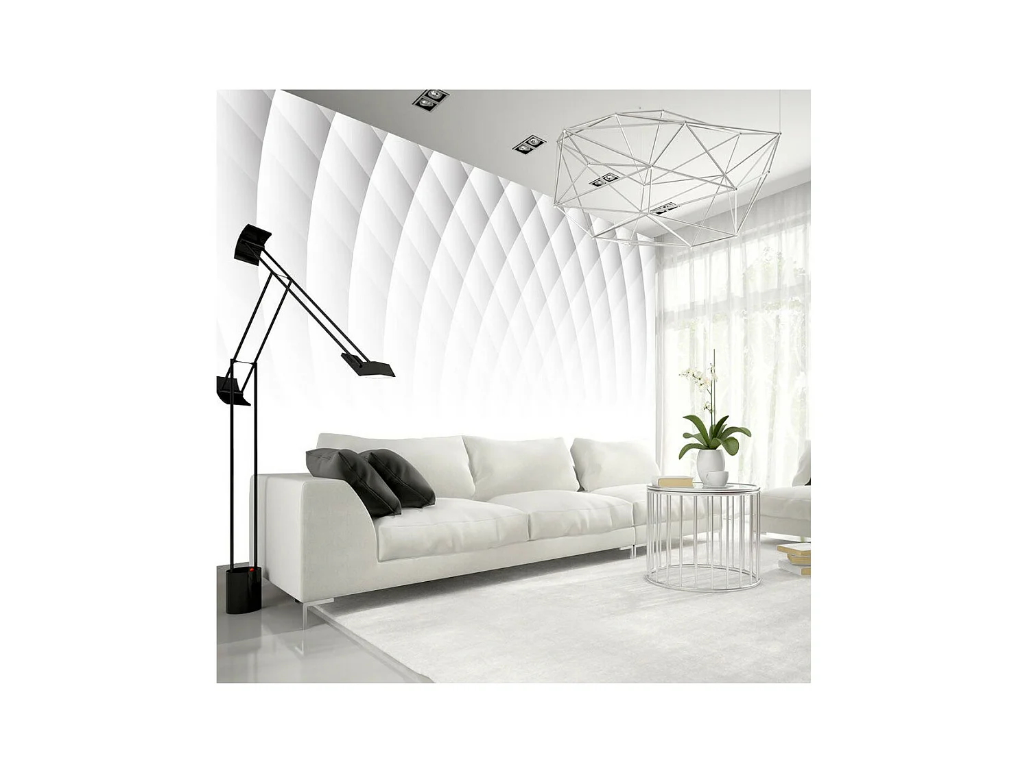 Papier Peint "Structure of Light" 70 x 100 cm