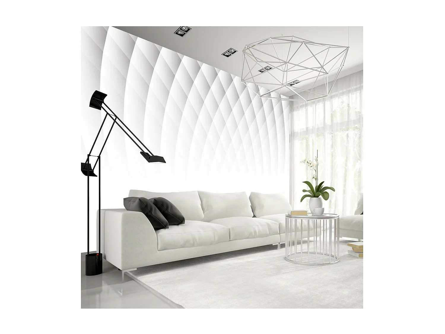 Papier Peint "Structure of Light" 140 x 200 cm