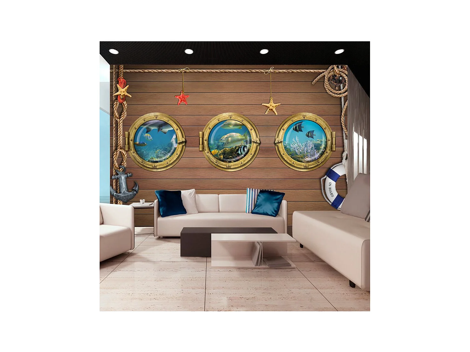 Papier Peint "Overboard" 105 x 150 cm