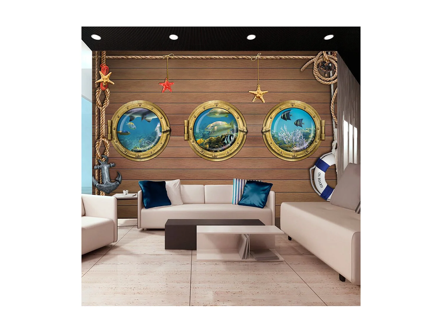 Papier Peint "Overboard" 105 x 150 cm