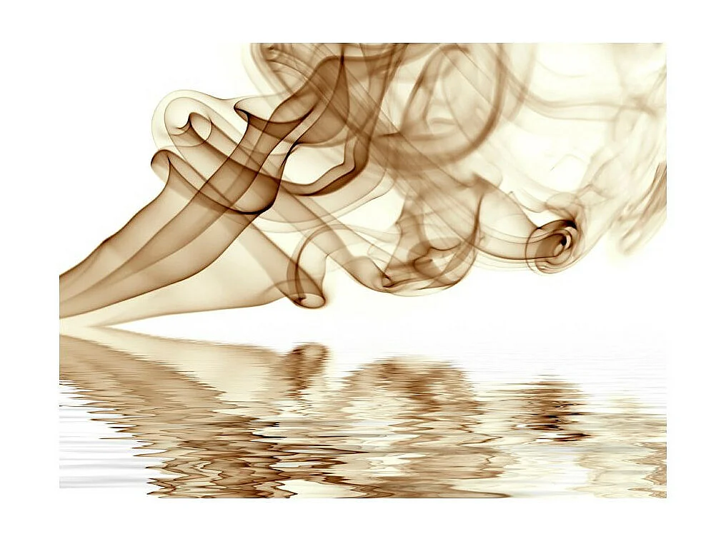 Papier Peint "Smoke Curls" 193 x 250 cm