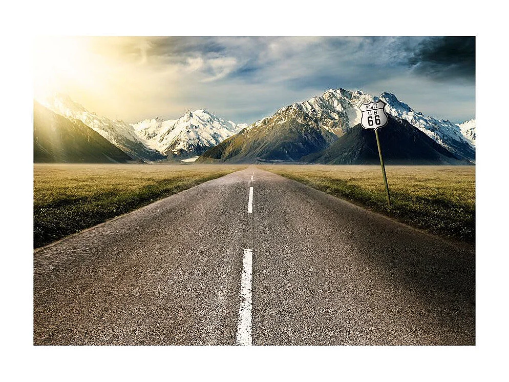 Papier Peint "The Long Road" 210 x 300 cm