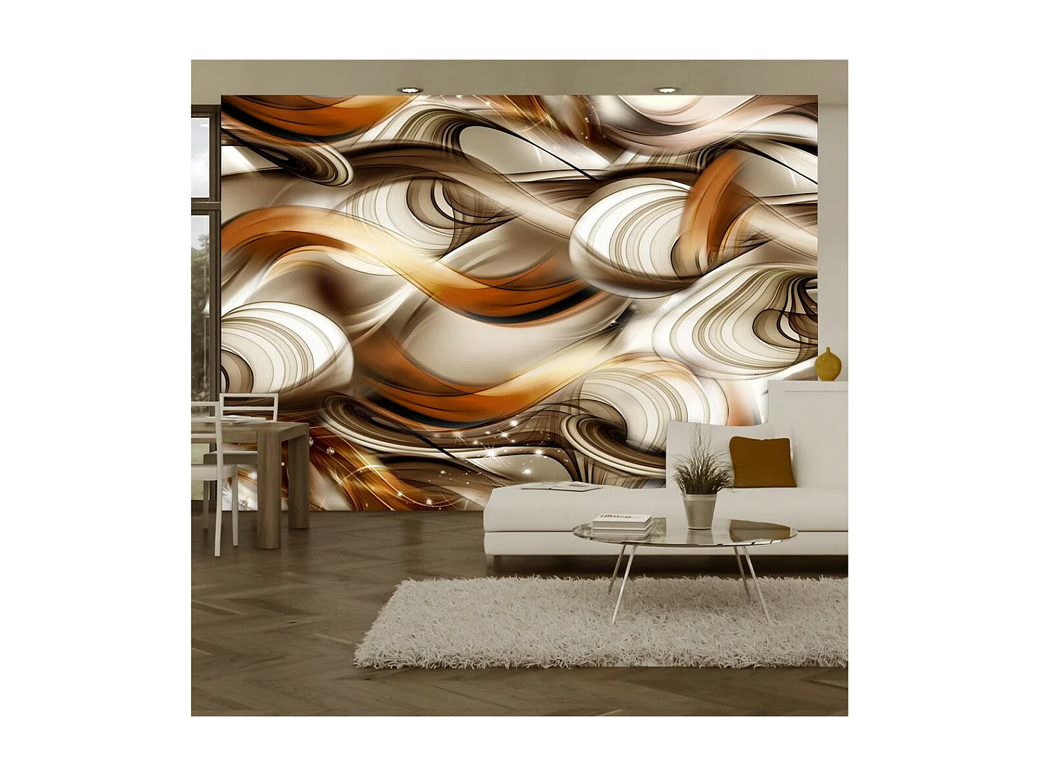 Papier Peint "Tangled Madness" 175 x 250 cm