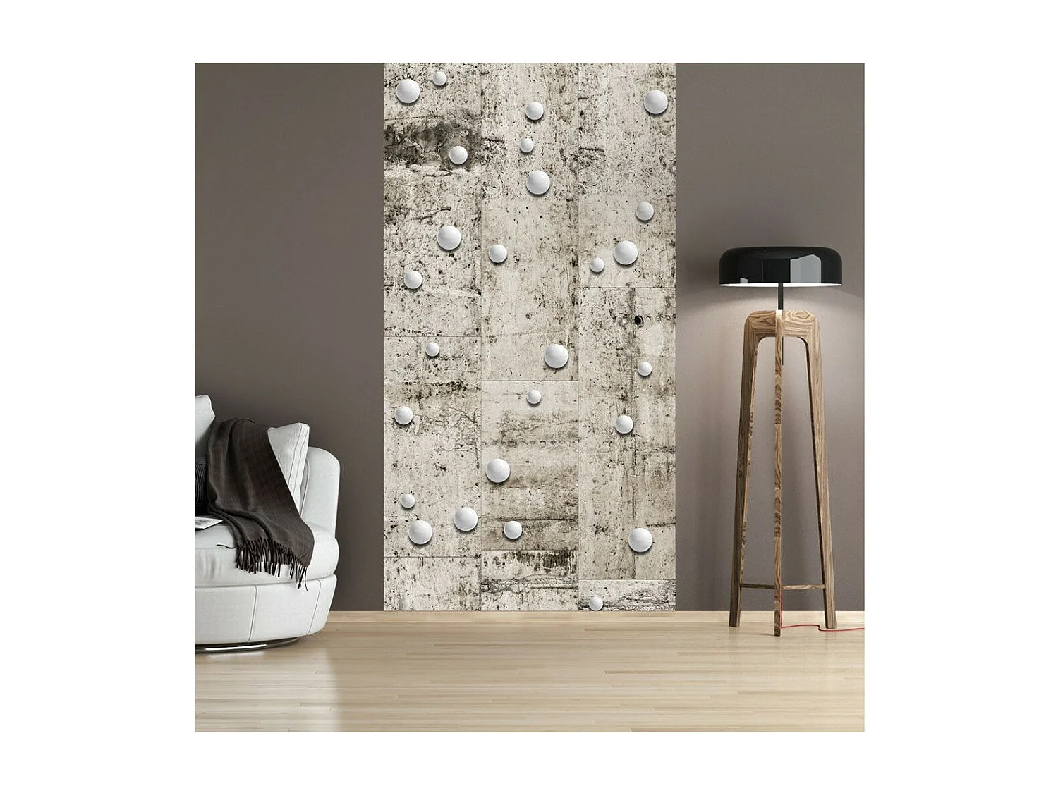 Papier Peint "Pearl Curtain" 50x1000cm