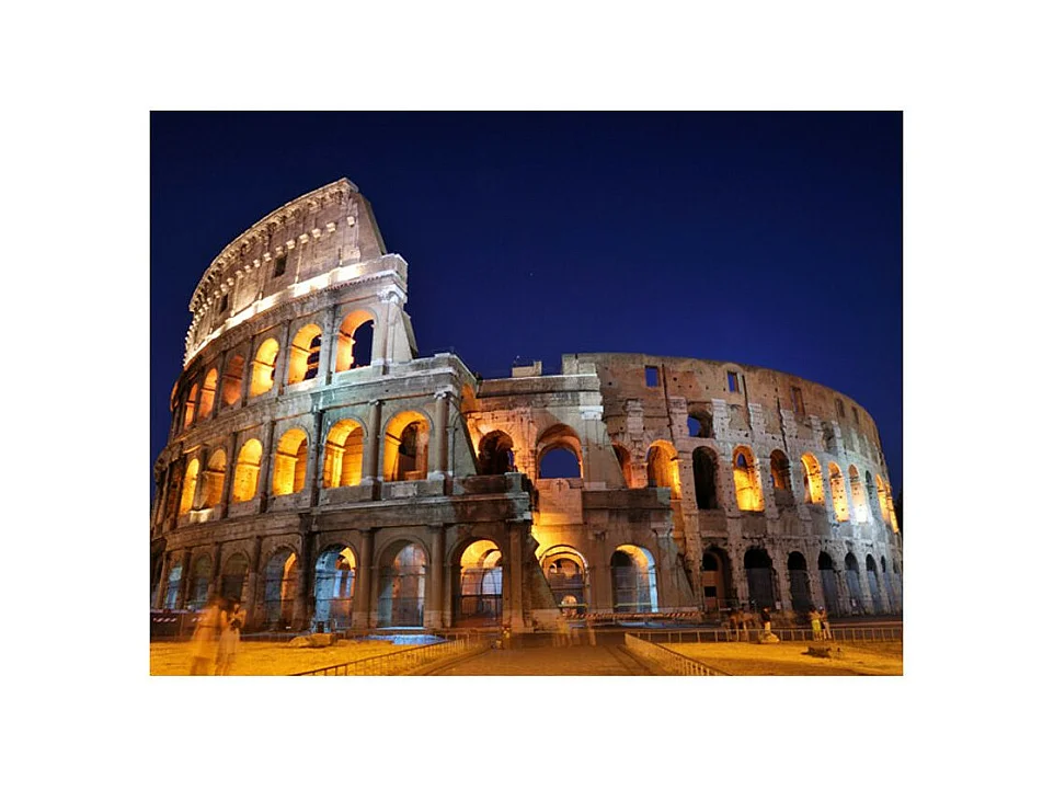 Papier Peint "Colisée de Nuit" 231 x 300 cm