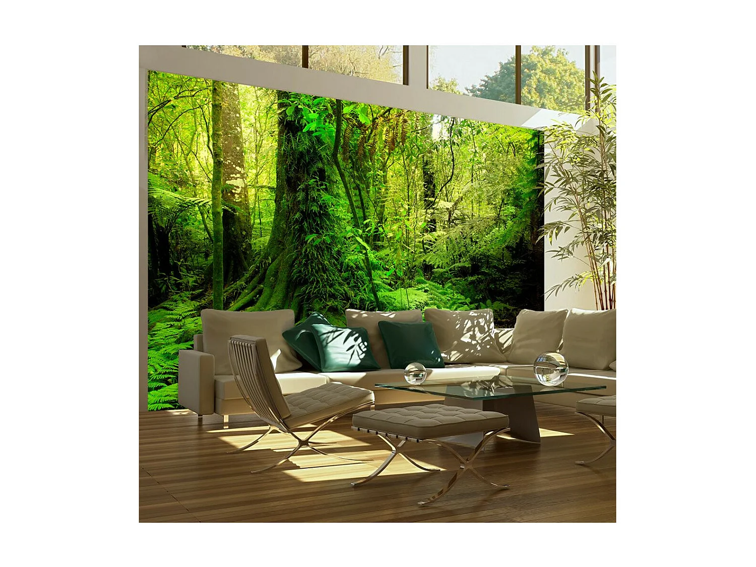 Papier Peint "Jungle" 154 x 200 cm