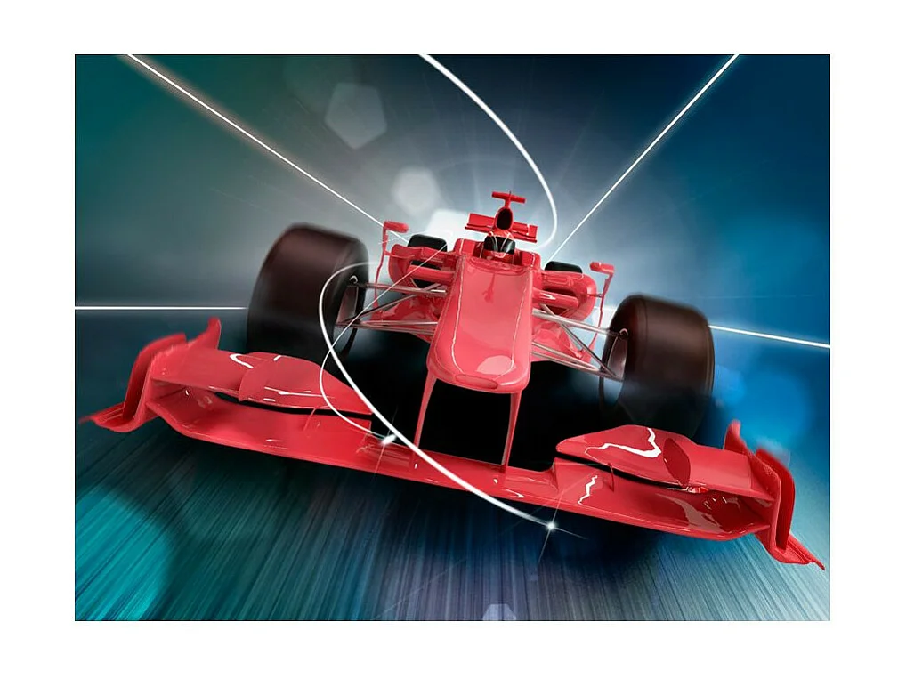 Papier Peint "Formule 1" 154 x 200 cm