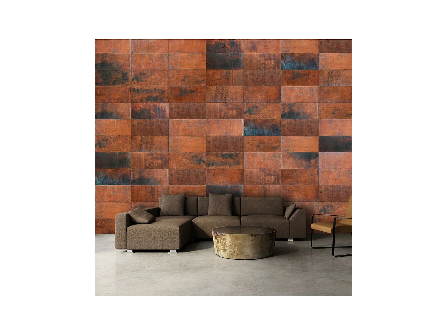 Papier Peint "Puzzle de Brique" 70 x 100 cm