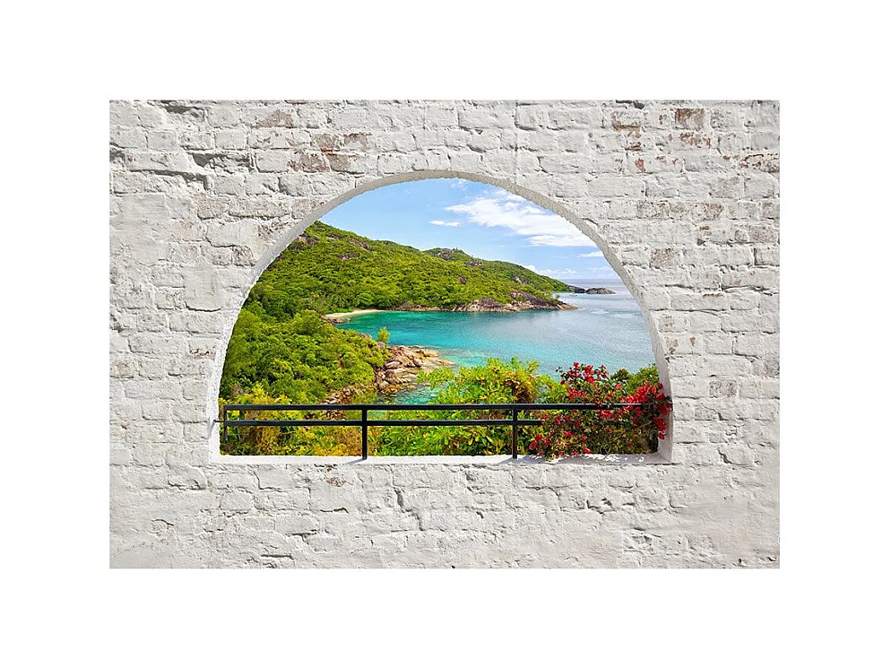 Papier Peint "Emerald Island" 70 x 100 cm