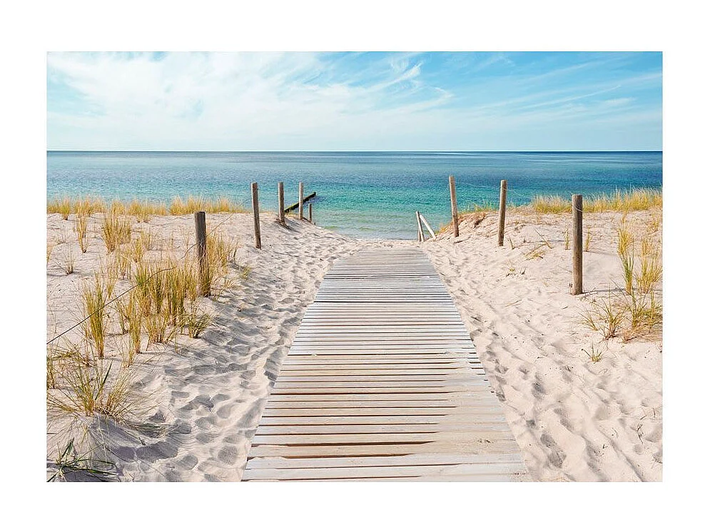 Papier Peint "Vacances au Bord de la Mer" 245 x 350 cm