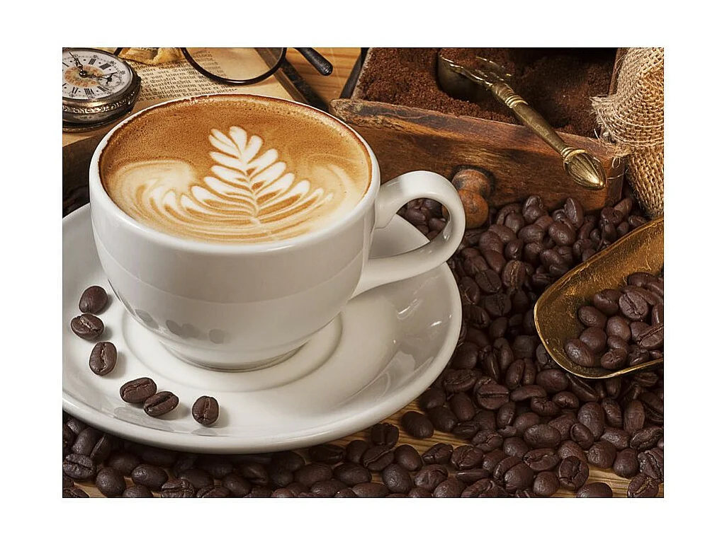 Papier Peint "Peut-être le Café?" 154 x 200 cm