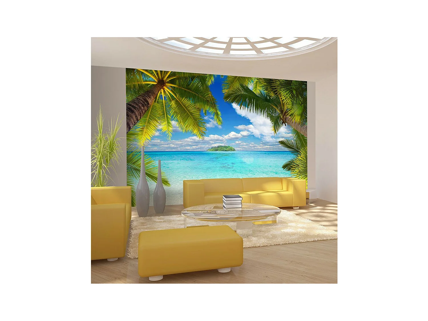 Papier Peint "Carefree Afternoon" 140 x 200 cm