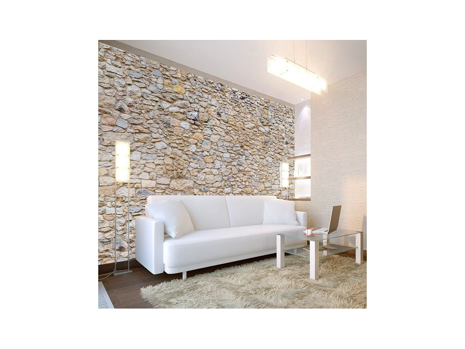 Papier Peint "Pebbles" 105 x 150 cm