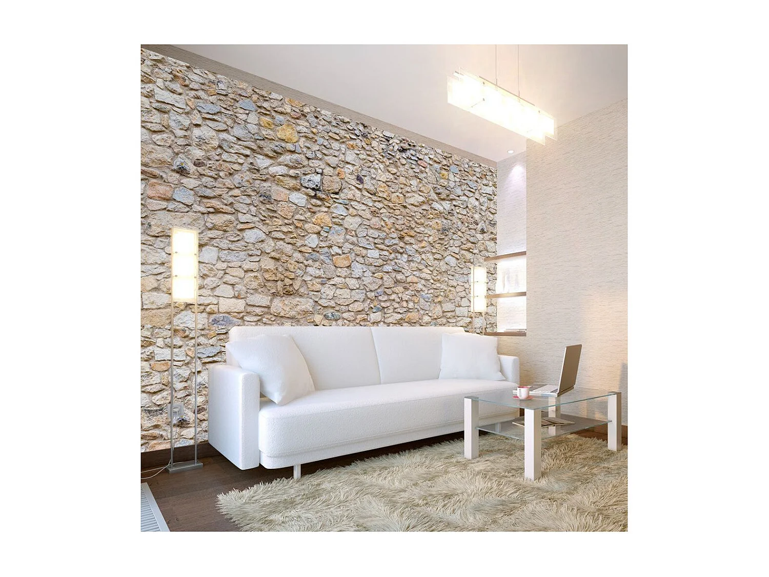 Papier Peint "Pebbles" 105 x 150 cm