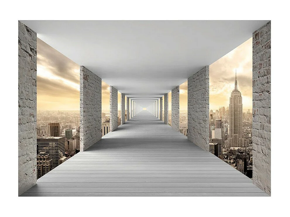 Papier Peint "Skyward Corridor" 140 x 200 cm