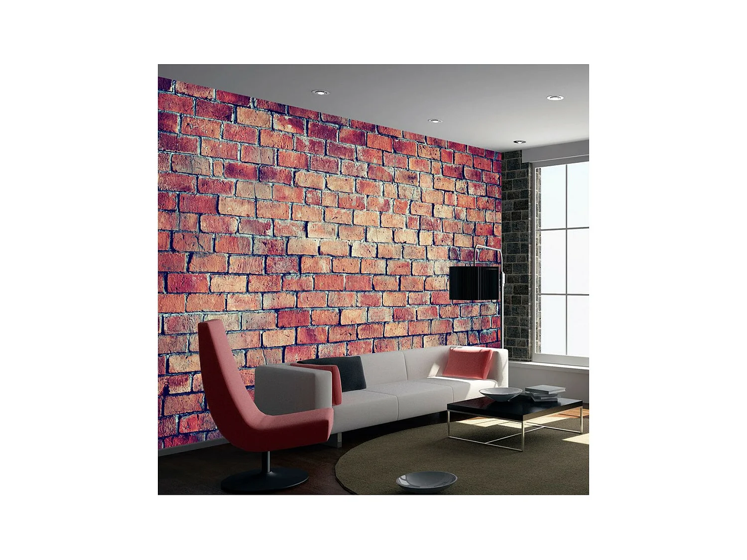 Papier Peint "Brick Puzzle" 140 x 200 cm