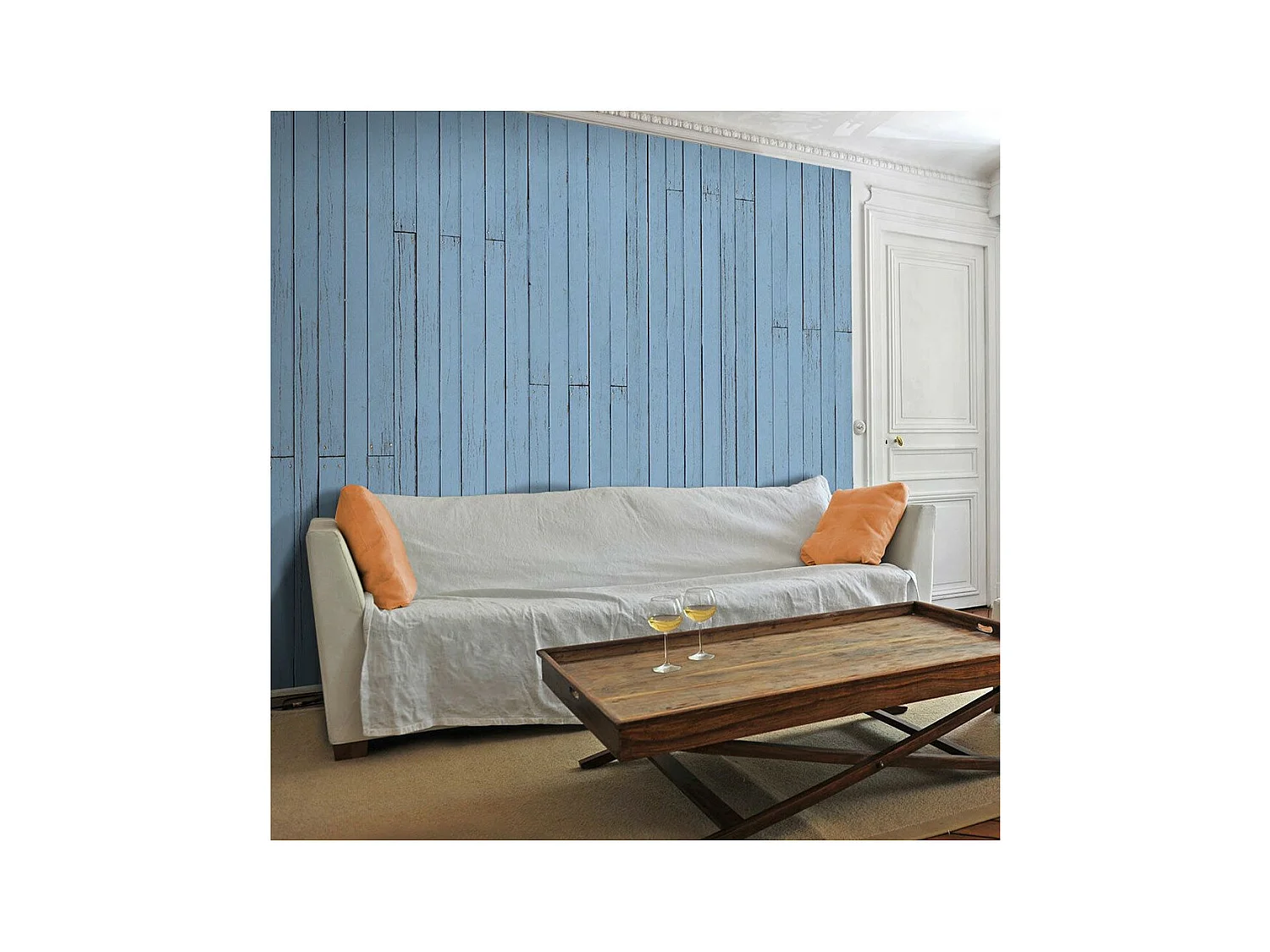 Papier Peint "Lapis Lazuli" 50x1000cm