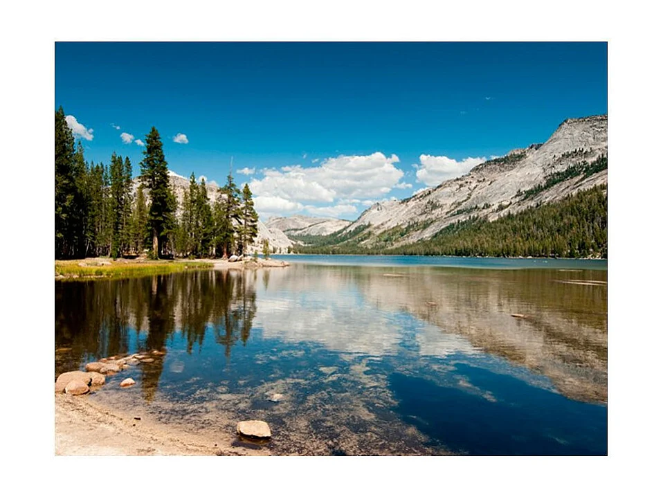 Papier Peint "Tenaya Lake Yosemite National Park" 193 x 250 cm