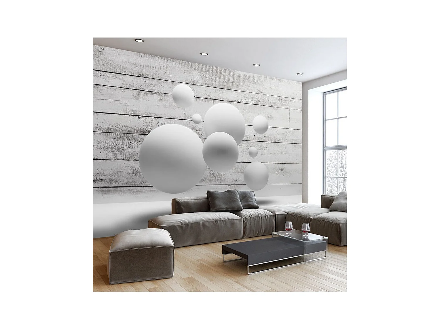 Papier Peint "Balls II" 105 x 150 cm