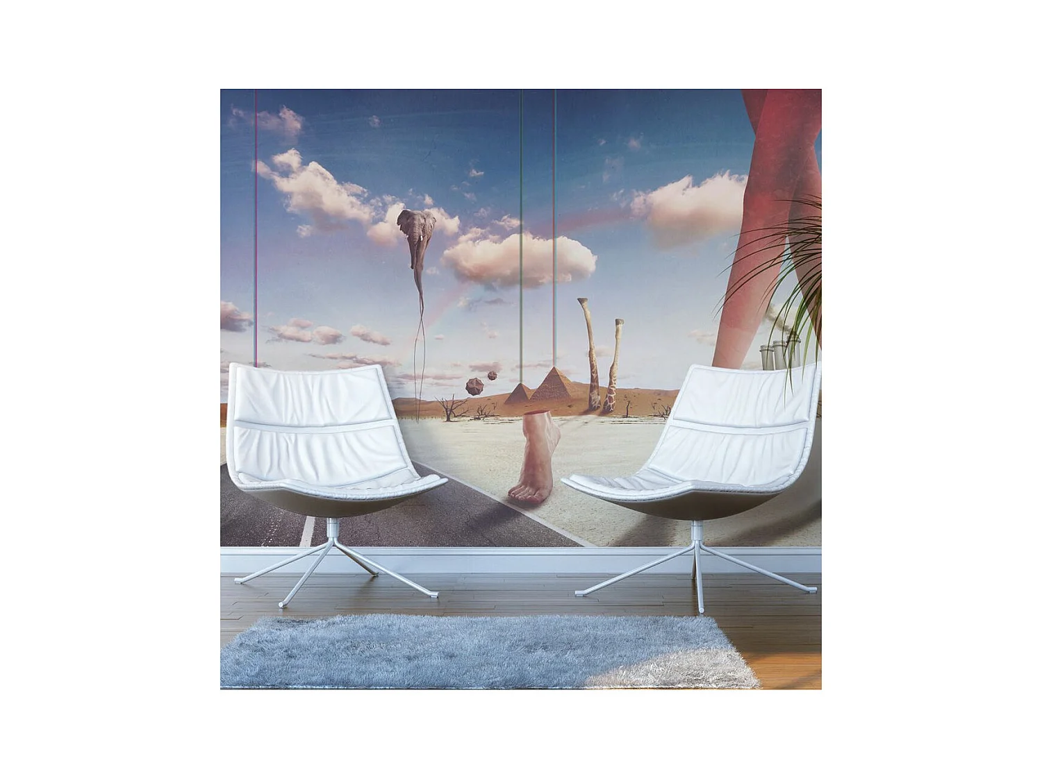 Papier Peint "Phantasmagoria" 231 x 300 cm