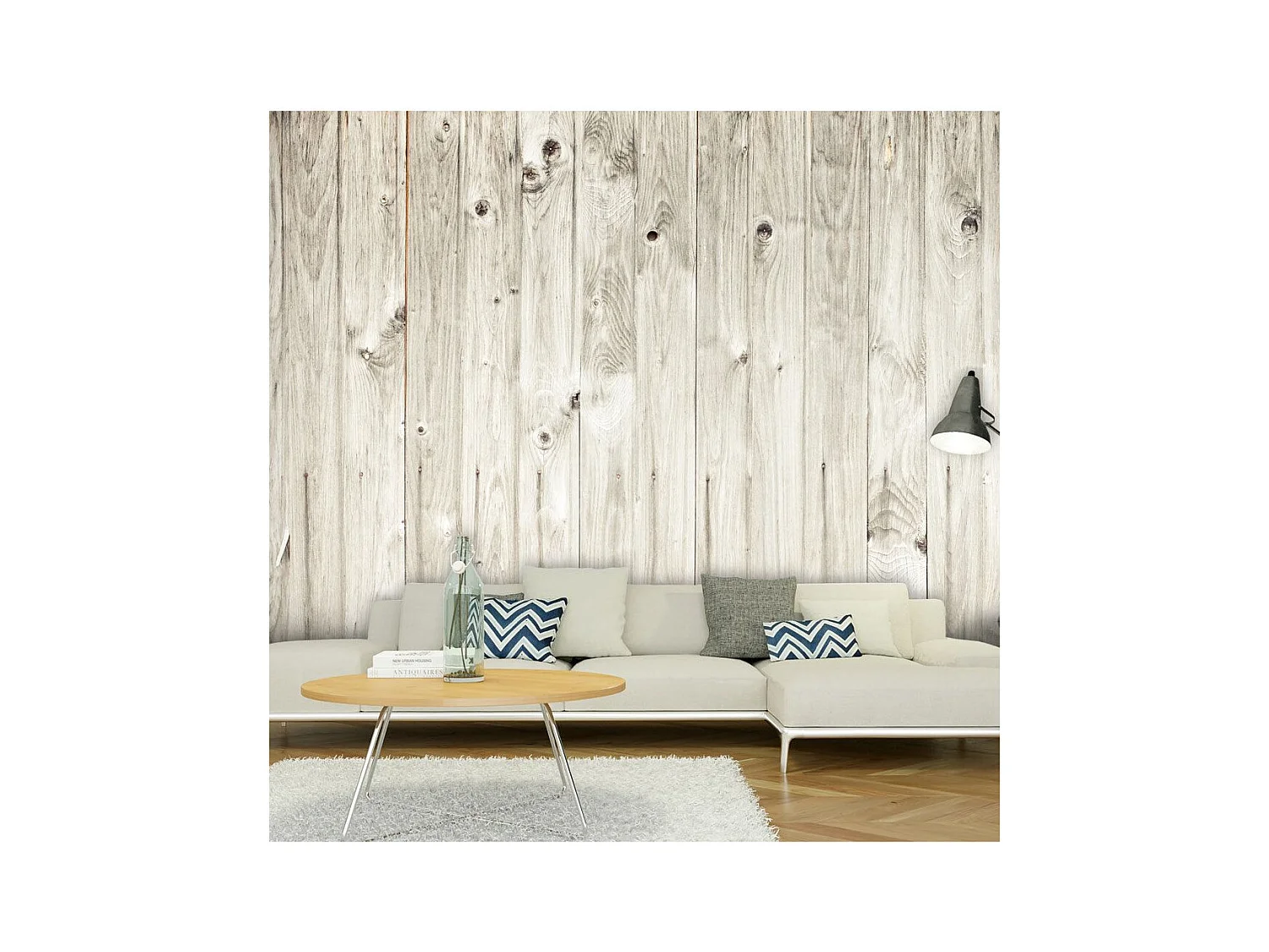 Papier Peint "Clôture en Bois" 231 x 300 cm