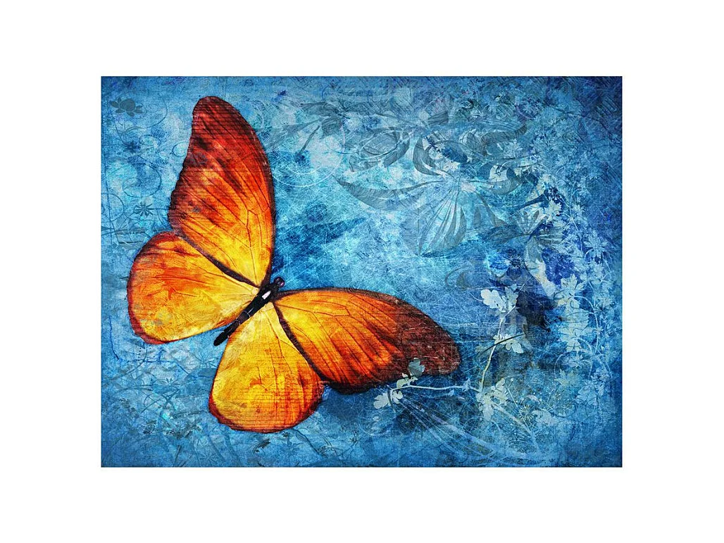 Papier Peint "Fiery Butterfly" 154 x 200 cm