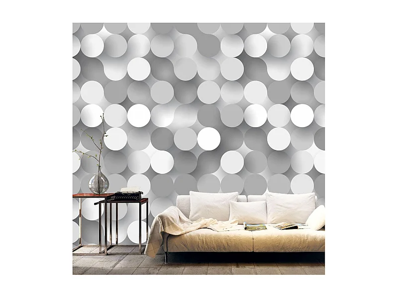 Papier Peint "Silver Net" 140 x 200 cm